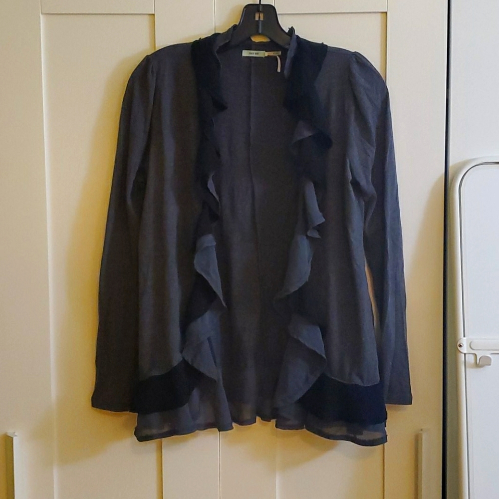 Nice Black/Gray Cardigan